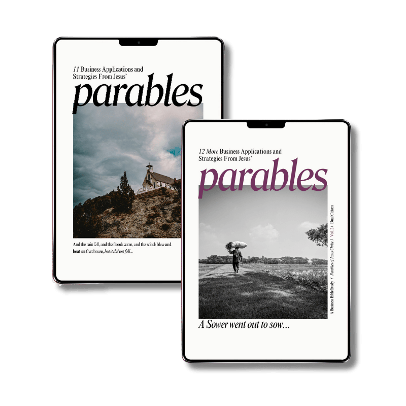 jesus' parables bible study bundle
